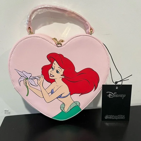 Firm! ***Last One***Cakeworthy x Disney’s Little Mermaid Heart Purse - Picture 4 of 8